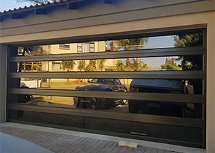 Aluminum Mirror Glass Garage Door