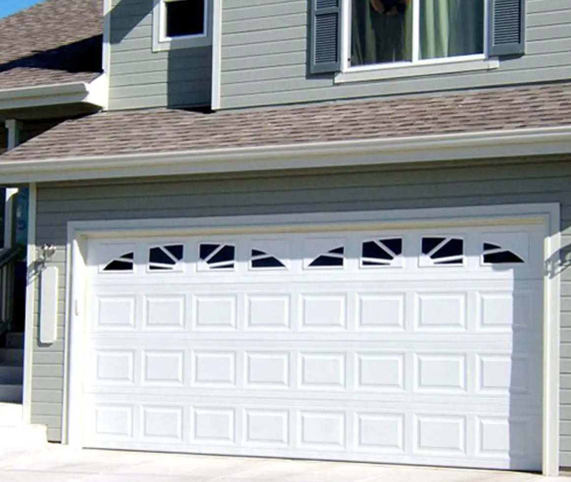 insulated sectional garage door