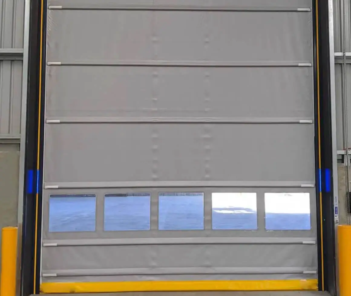 high speed pvc stacking door supplier