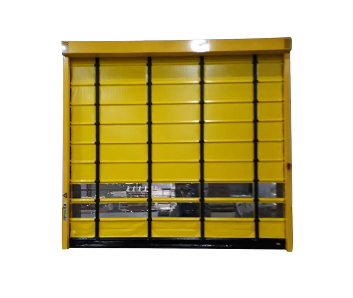 high speed pvc stacking door