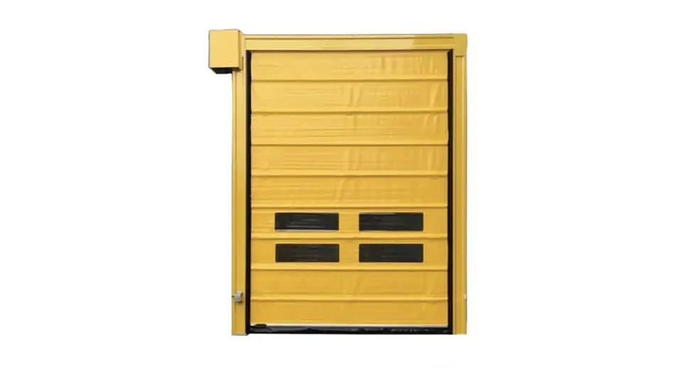 High Speed PVC Stacking Door