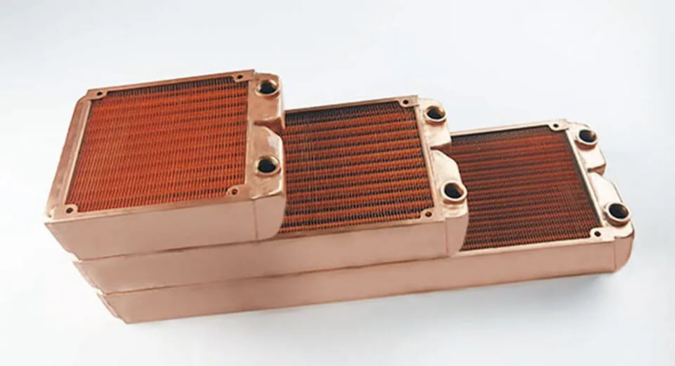 Copper Heat Exchanger TOP-HTG Series