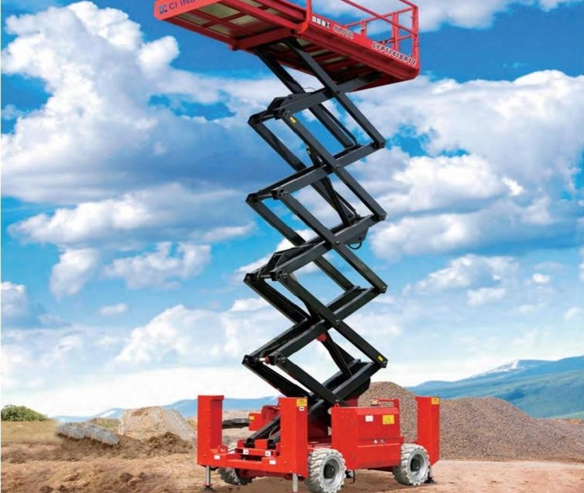 electric rough terrain scissor lift bulk