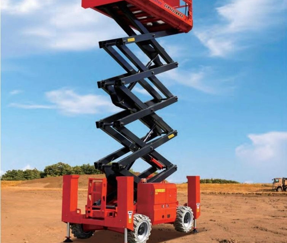 electric rough terrain scissor lift manufacturer