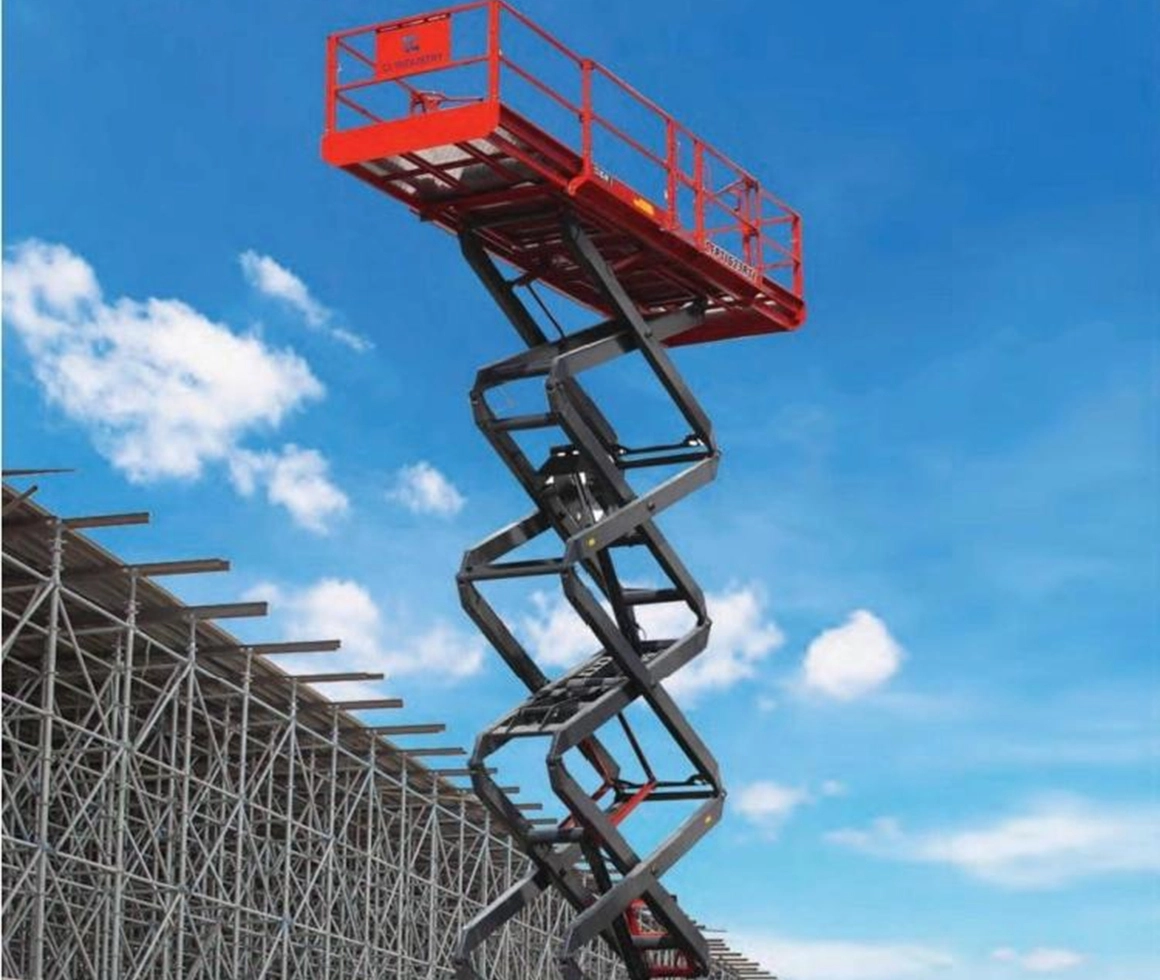 electric rough terrain scissor lift supplier