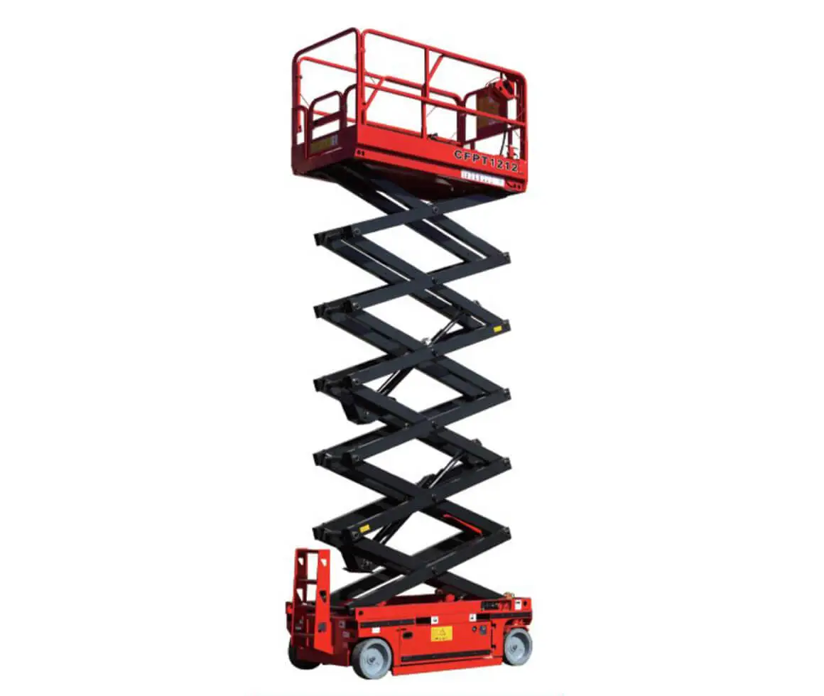 scissor lift self propelled manufacturer 