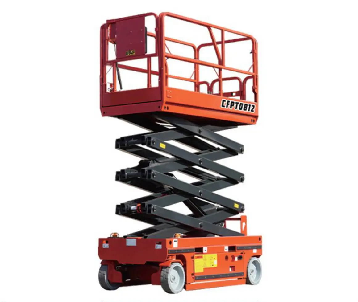 scissor lift self propelled 